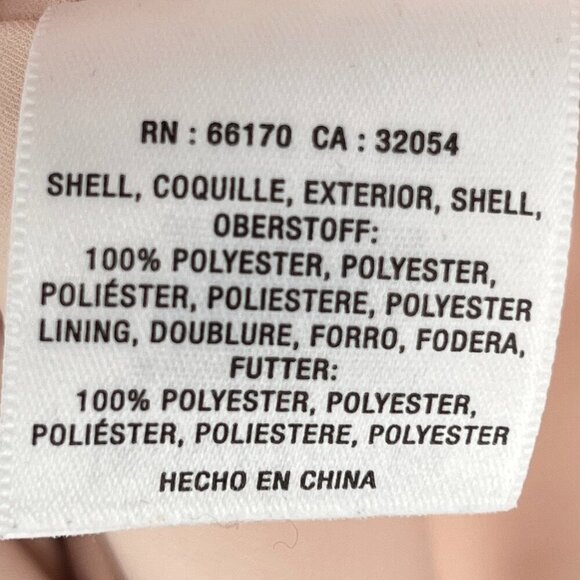 BHLDN Blush Womens Size 8 Anthropologie Antonia Georgette Babydoll Dress Tie Bow - Picture 6 of 10